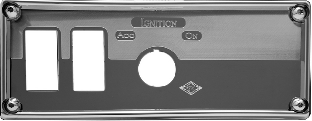 Kenworth 02-05 Ignition Trim Plate, ea